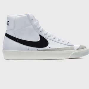 Nike blazers Women's White and Black High-Top Sneakers
